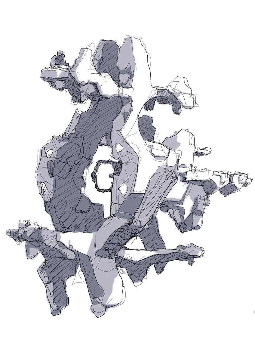 メカ絵再掲っす(~‾▽‾)~
けっこうラフなラクガキかアイデアスケッチなので微妙なのが多いデス(*≖‿≖) 