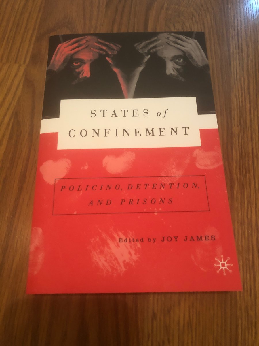Looping back to the U.S: Another classic text that is a part of our core syllabus on abolition is the edited volume States of Confinement by Joy James