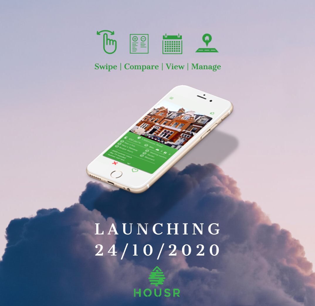 HousrApp's tweet photo. We are delighted to announce that our app will be launching on the 24th October. We are currently working incredibly hard ahead of launch and cannot wait to bring you our app in October! 🚀 https://t.co/rdm7WQUba4