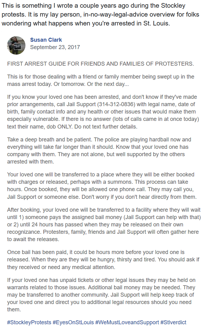 StL Jail & Legal Support tweet media