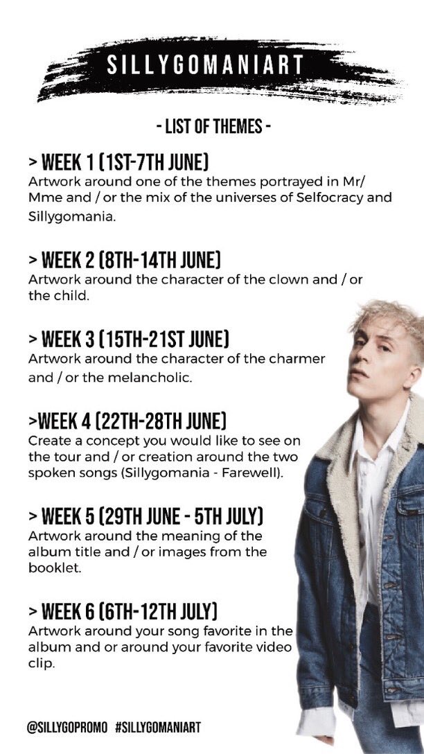 addictopromo_'s tweet photo. 🇬🇧 We've organized a creative challenge for yo, arty’s.
Each week, two different themes so you can let your imagination speak. You can either choose one either do both, or even merge them, it's up to you!
Any form of art is welcome: drawing, singing, music, makeup, styling... https://t.co/qw9cc7TRjp
