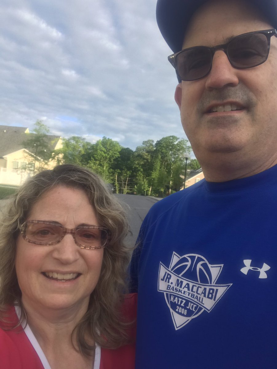 ilene_kiewe's tweet photo. Mr. and Mrs. Kiewe completing their 1 mile walk #LuthervilleLabRun https://t.co/f13Wlk7EZn