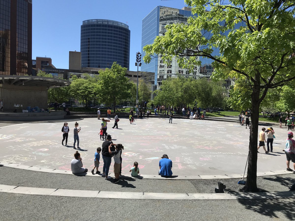 jaheeres's tweet photo. Grand Rapids May have been knocked down, but I’ve seen encouraging signs of hope for the city! #grstrong @wwmtnews https://t.co/0cZhX4iWkw