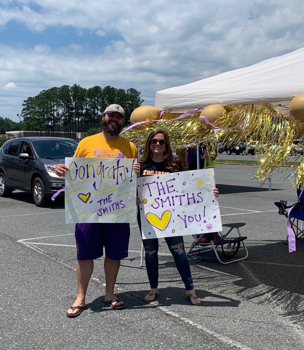 Seniors, we know this hasn’t been what you envisioned for your senior year, but we hope you know you are loved!! We loved seeing so many of you today at the <a href="/NHS_Trojans/">Northwestern HS</a> senior parade! We’re so proud of you!