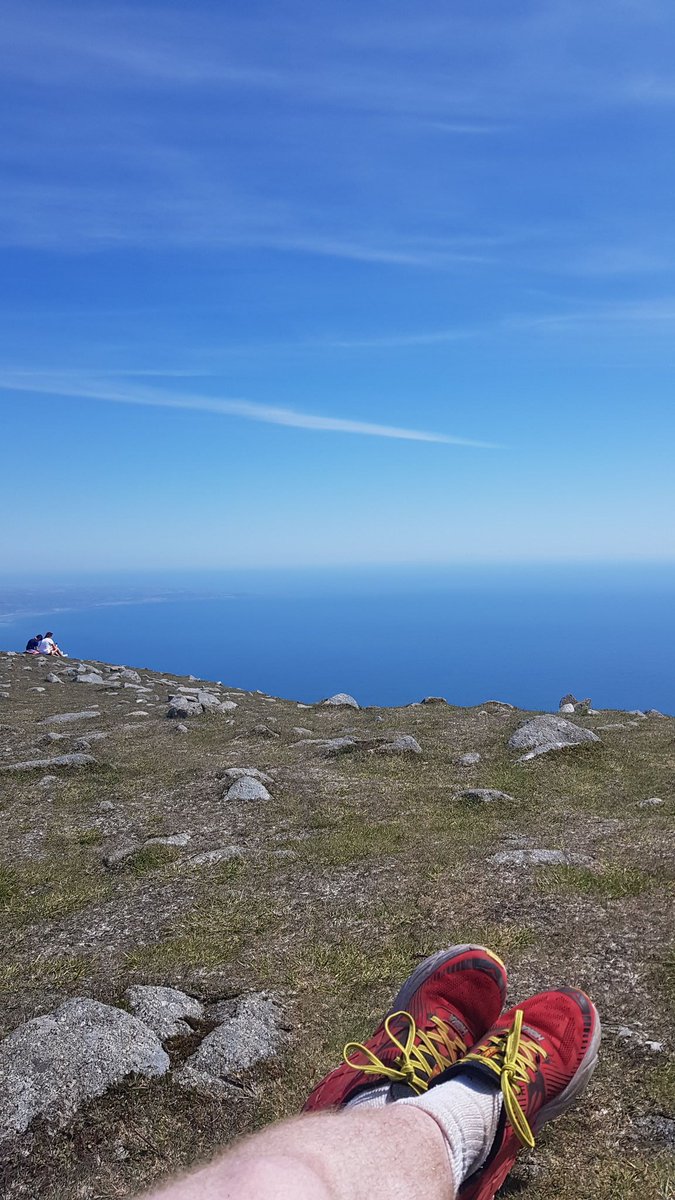 MichaelLavery98's tweet photo. Brilliant hike today with the lads. Mourne Mountains are something else 😍. #SlieveDonnard https://t.co/TrP49lLKrT