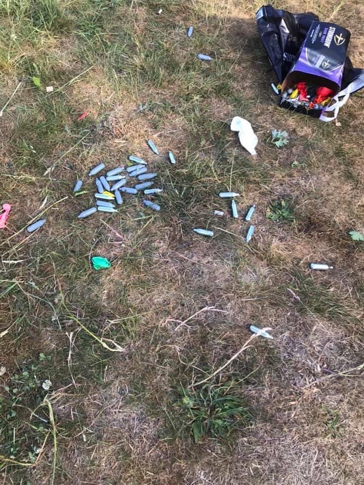 andyksheffield's tweet image. Surely, the sale of these needs to be banned on health grounds after huge quantities  of them found by people around parks and green spaces in South Yorkshire, following gatherings this weekend.