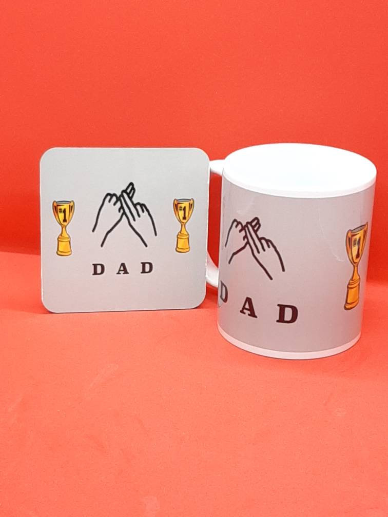 GiveGifts3's tweet photo. Hi #ukcraftshour #handmadehour #craftbizparty 
Excited to share the latest addition to my #etsy shop: Father's Day BSL Mug &amp; Coaster Set. https://t.co/bAfEl0aorv #fathersday #signlanguage #mugandcoasterset #grandad #grandfather https://t.co/EXCrMNF259