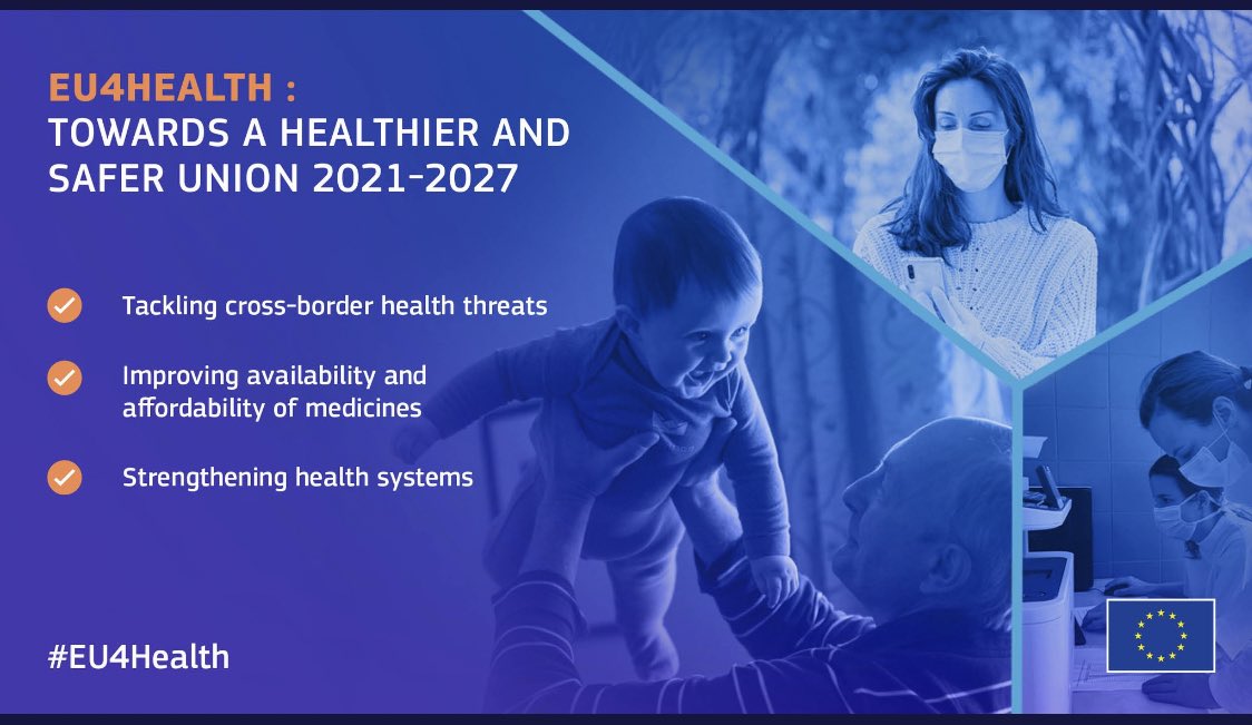 wbogensberger's tweet photo. Die 🇪🇺EU-#Kommission schlägt ein neues, ambitioniertes #Gesundheitsprogramm für den Zeitraum 2021-2027 vor.
Wie wird dieses neue #EU4Health Programm zur Verbesserung der Gesundheitssysteme in der EU beitragen?
Antworten auf diese und andere Fragen 👇👇
https://t.co/g9ibzlI4FI https://t.co/LZtzSvN9Ft