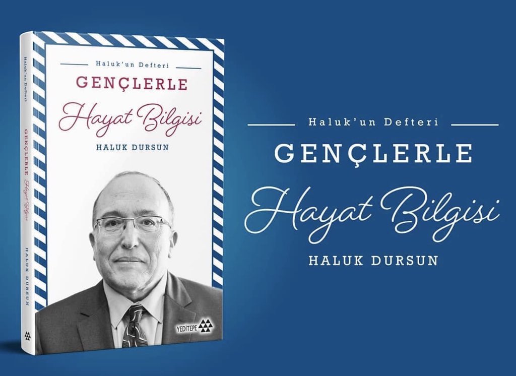 “Hayaline başkonulan büyük sevdadır hayatı yaşanır kılan.” N.P.

Haluk Dursun Hocamızın, vefatından sonra yayınlanan kitabı; “Gençlerle Hayat Bilgisi”, hayaline baş konulan bir sevdanın eseridir.

O sevda en çok gençlere yakışır.

Mutlaka okuyalım.

<a href="/HalukDursun/">Haluk Dursun</a>