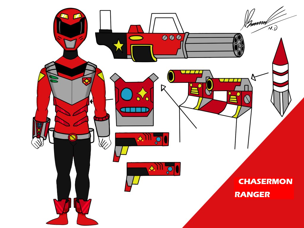 GameslayerF's tweet photo. Diseño del Chasermon Ranger. Disfrutenlo.
#RangerQuality #HASBROMakeitReal
@Hasbro
@YERASSEOFFICIAL https://t.co/ygeTRdUj2c