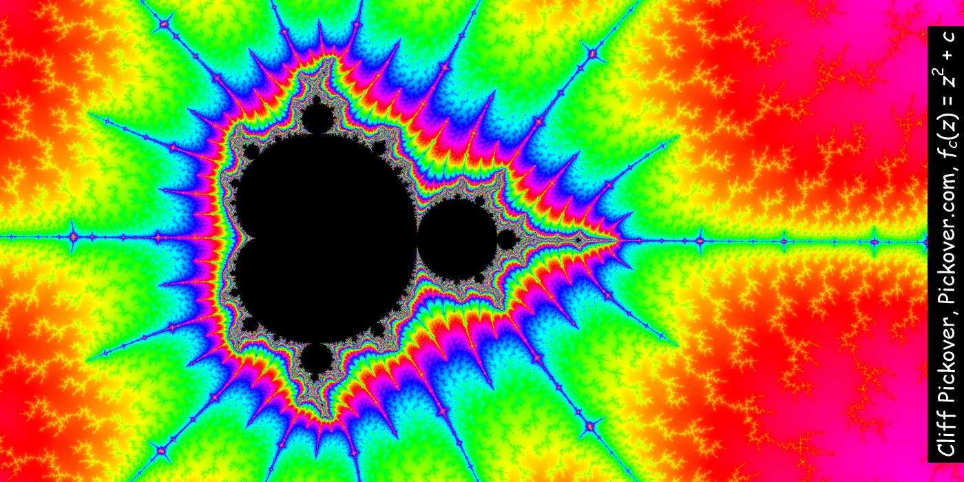 Cliff Pickover na Twitterze: „I created this Mandelbrot Set rendition, so  that I could dedicate it to all those Twitter users who use a Mandelbrot set  as their profile picture or Twitter