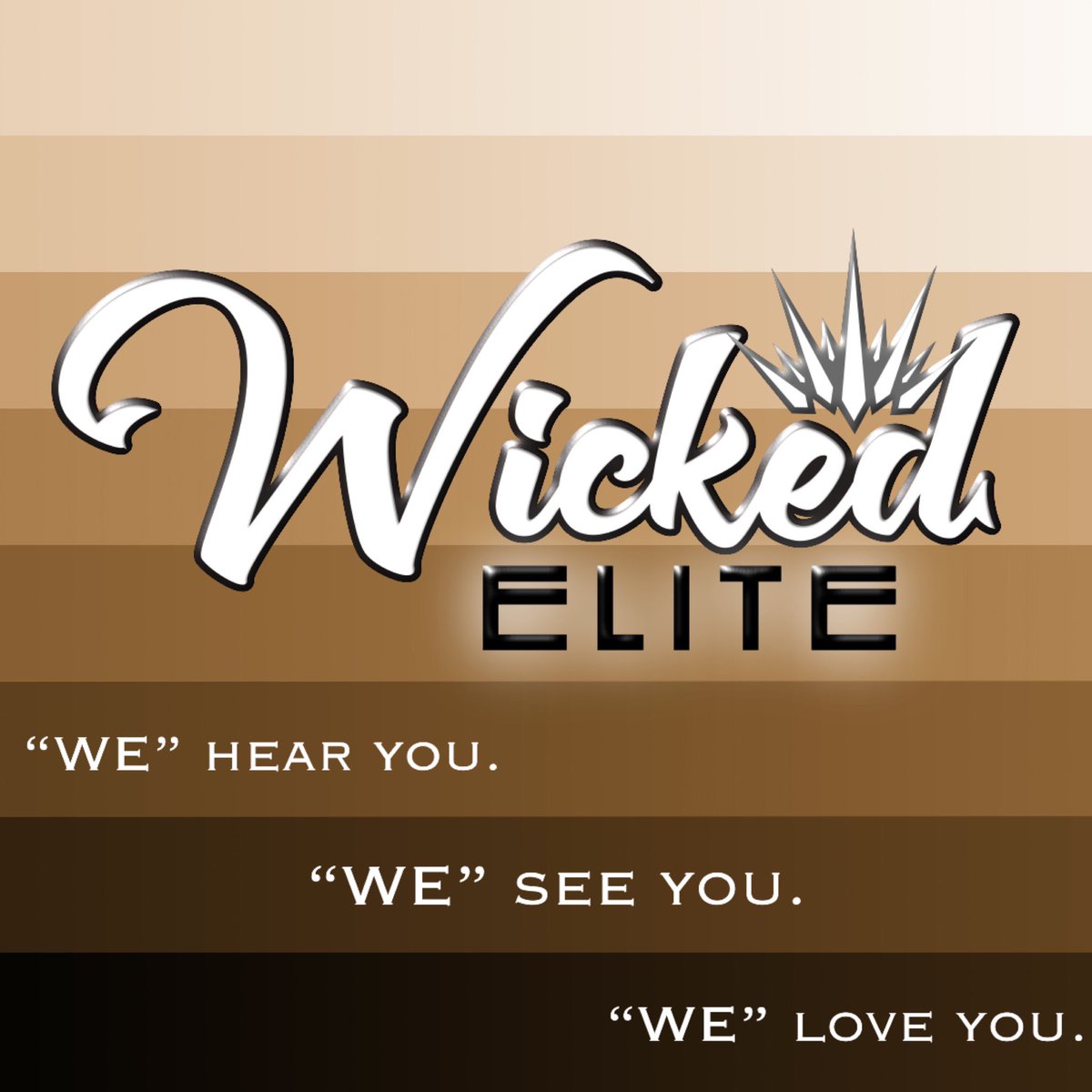 wicked_elite_'s tweet photo. If we are going to be a Unified Front as a community - then we need to ensure that ALL of our community is not only safe, but heard, seen, and loved. 👑

“WE” hear you. “WE” see you. “WE” love you.

“WE” STAND FOR EQUALITY 🌈

#wickedWEstand https://t.co/7hiKdoDYIz