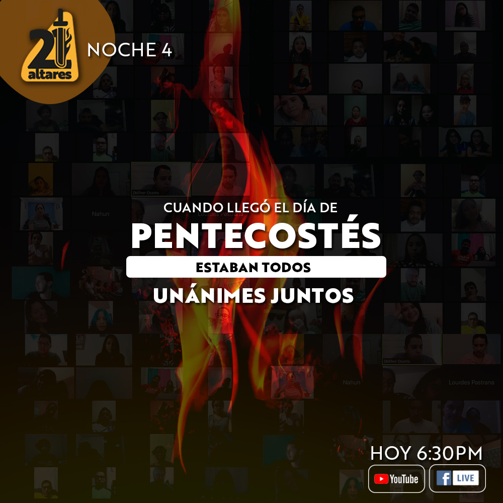 MinisTsebaoth's tweet photo. Estamos expectantes, sabemos que hoy Dios nos sorprenderá en la noche 4  #21altares 🔥

"Y de repente vino del cielo un estruendo como de un viento recio que soplaba, el cual llenó toda la casa donde estaban sentados;"  Hechos 2:2 https://t.co/vrUYiuDVGE