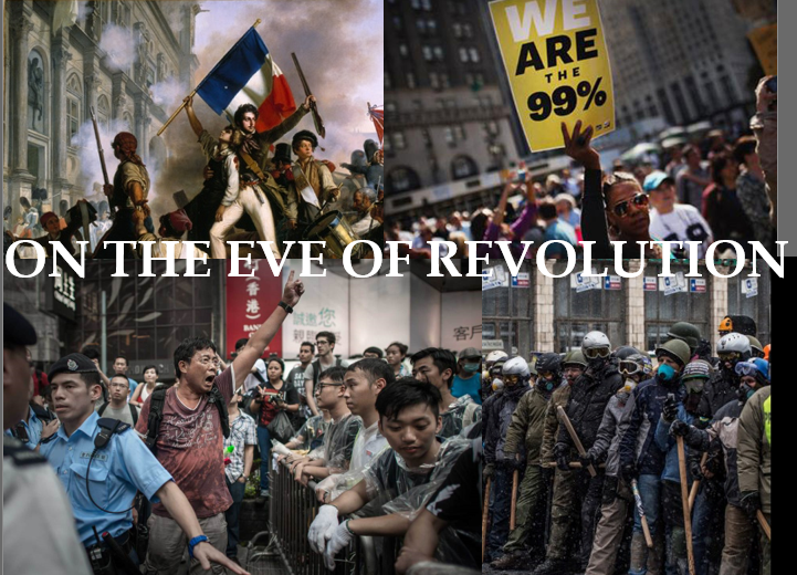This is how we start our "French Revolution" unit. After brainstorming a list of modern protests/revolutions, I queue up clips from YouTube and we note the commononalities: Ukraine, Hong Kong, Ferguson, Occupy...