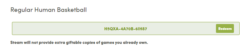 SleepyDroid's tweet image. #Steam #giveaway #oneCode  #RegularHumanBasketBall
