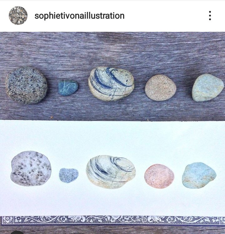 Cet artiste m'émerveille. J'attendais avec impatience un cours en video. C'était tellement bien. #sophietivona #paintingrocks #rocks #mindset #multipotentiels