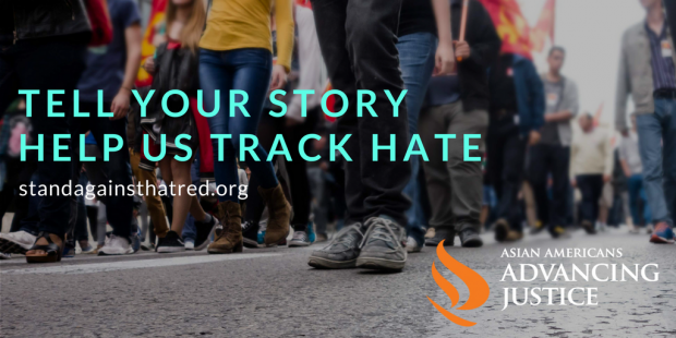 Are you or a loved one victim of a hate incident? Share your story with us here: standagainsthatred.org