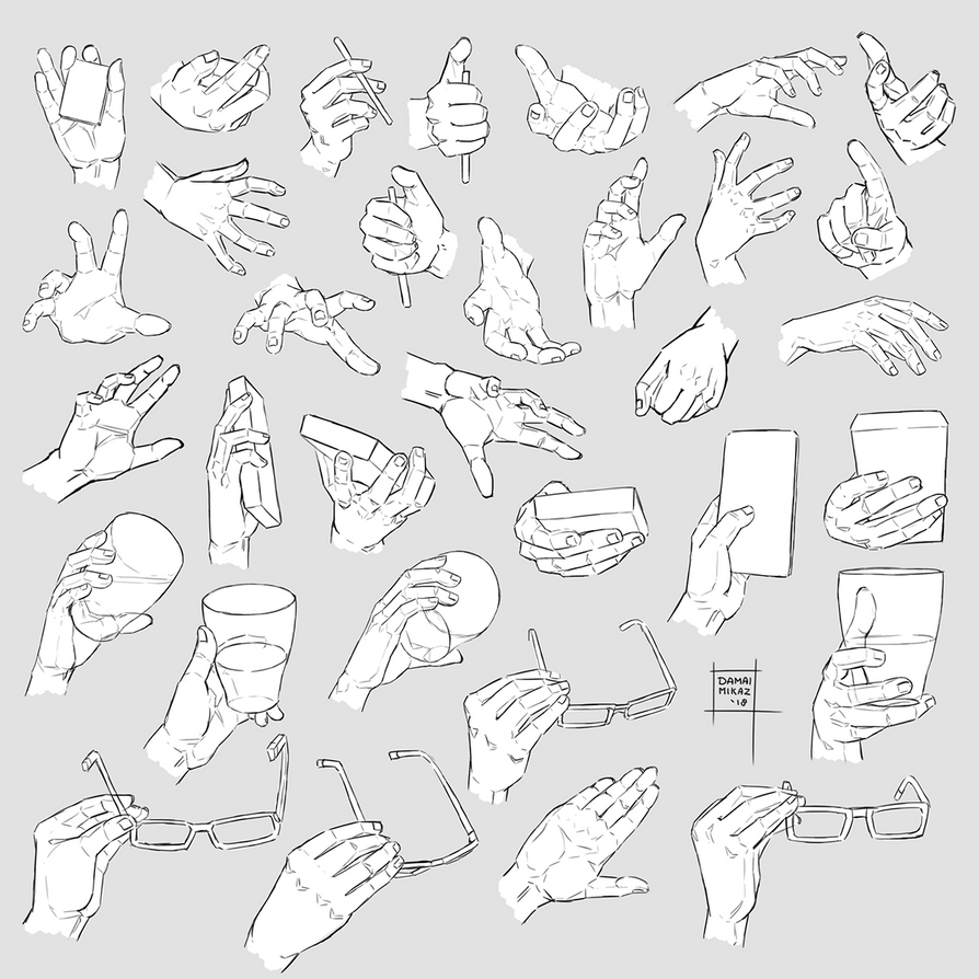 When uninspired, this artist draws hands! 

🎨  "Sketchdump February 2020 [Hands]" by @DamaiMikaz: https://t.co/NkBkmPeCkQ 
#Hands #DigitalArt #SketchDump 