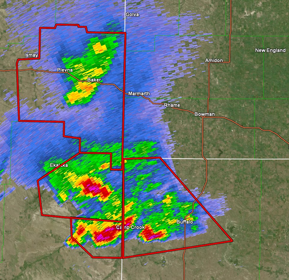 [5/31 723pm] Radar Update Severe Thunderstorm Warnings continue across