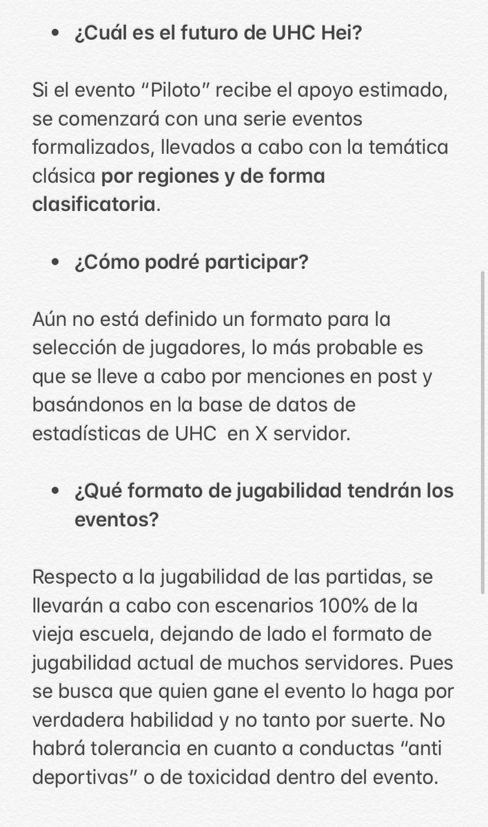 HeiUHC's tweet photo. Respondiendo a posibles dudas en relación a UHC Hei. https://t.co/jVaCOlWUpq