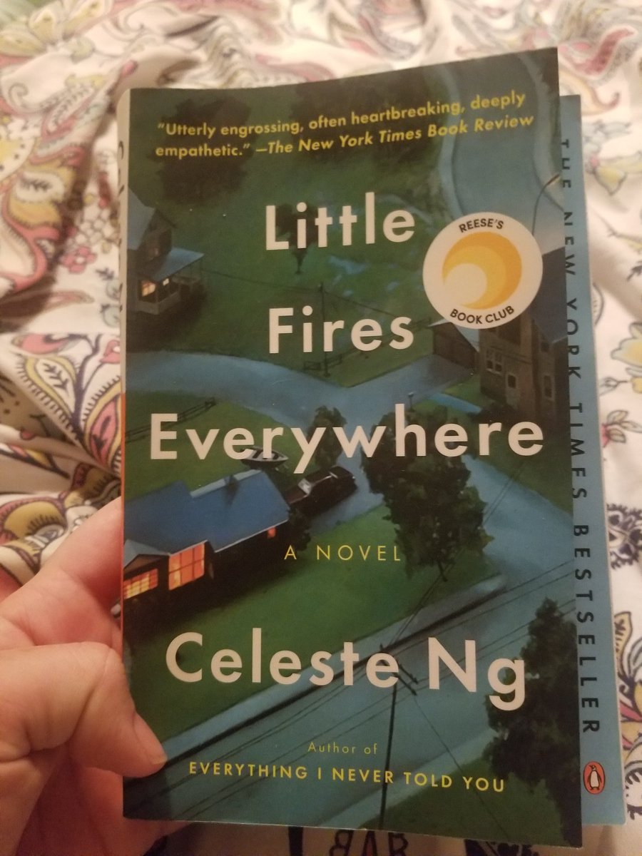 lindseyyj26's tweet photo. Bingo! Finishing up the end of May by finally finishing this book. Such a great story; I cant wait to start the show! #quarantinebingo #letsbloomWES #WESApartTogether https://t.co/U1lQMJ1gfL