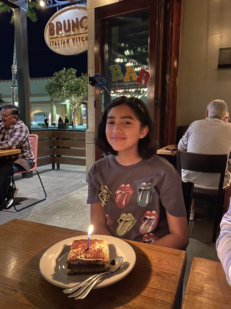 JennMelby's tweet photo. CongratulationsΒ to #ourgirl Melissa on her #6thGradeGraduation & 3 awards from #ArbolitaElementary. π©π»βπππ #aboutlastnight #aboutlastthursday #virtualgraduation #classof2020 #congratsgrad #arbolitabees #graduationdinner #brunositaliankitchen https://t.co/rtHuDuW3Uj https://t.co/NnxSPYLkyV