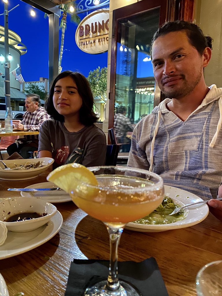 JennMelby's tweet photo. CongratulationsΒ to #ourgirl Melissa on her #6thGradeGraduation & 3 awards from #ArbolitaElementary. π©π»βπππ #aboutlastnight #aboutlastthursday #virtualgraduation #classof2020 #congratsgrad #arbolitabees #graduationdinner #brunositaliankitchen https://t.co/rtHuDuW3Uj https://t.co/NnxSPYLkyV
