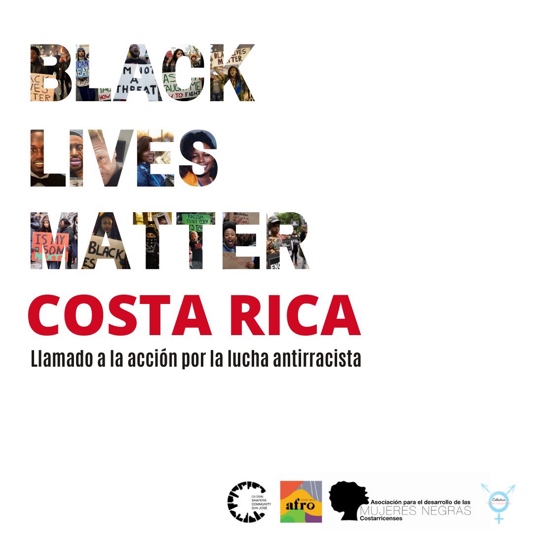 CostaRicaAfro's tweet image. Queres ser solidari@ con nuestres hermanes afro que están protestando? 
Hay dos acciones Antiracistas que podes hacer sin salir de casa: 1-Contribuí a traves de blacklivesmatter.com 2- Marchá Virtualmente el 2 de junio con tu cartel!!! #blacklivesmatterCR #costaricaafro