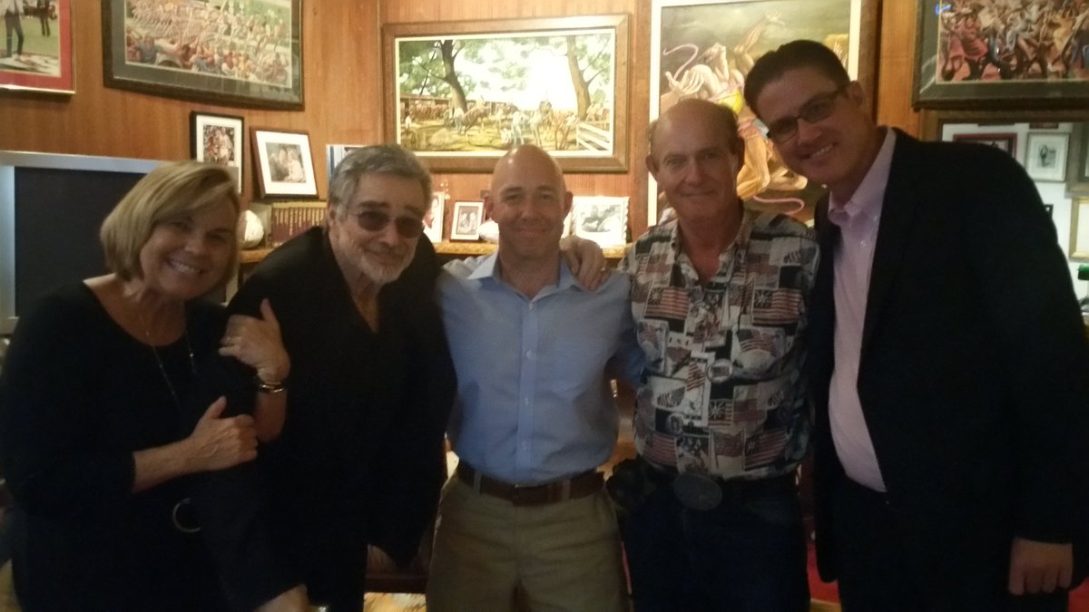 Burt demanded that we take a picture with him and who the hell is gonna argue with Burt Reynolds? So they took this. I'm the remarkably handsome guy on the right.