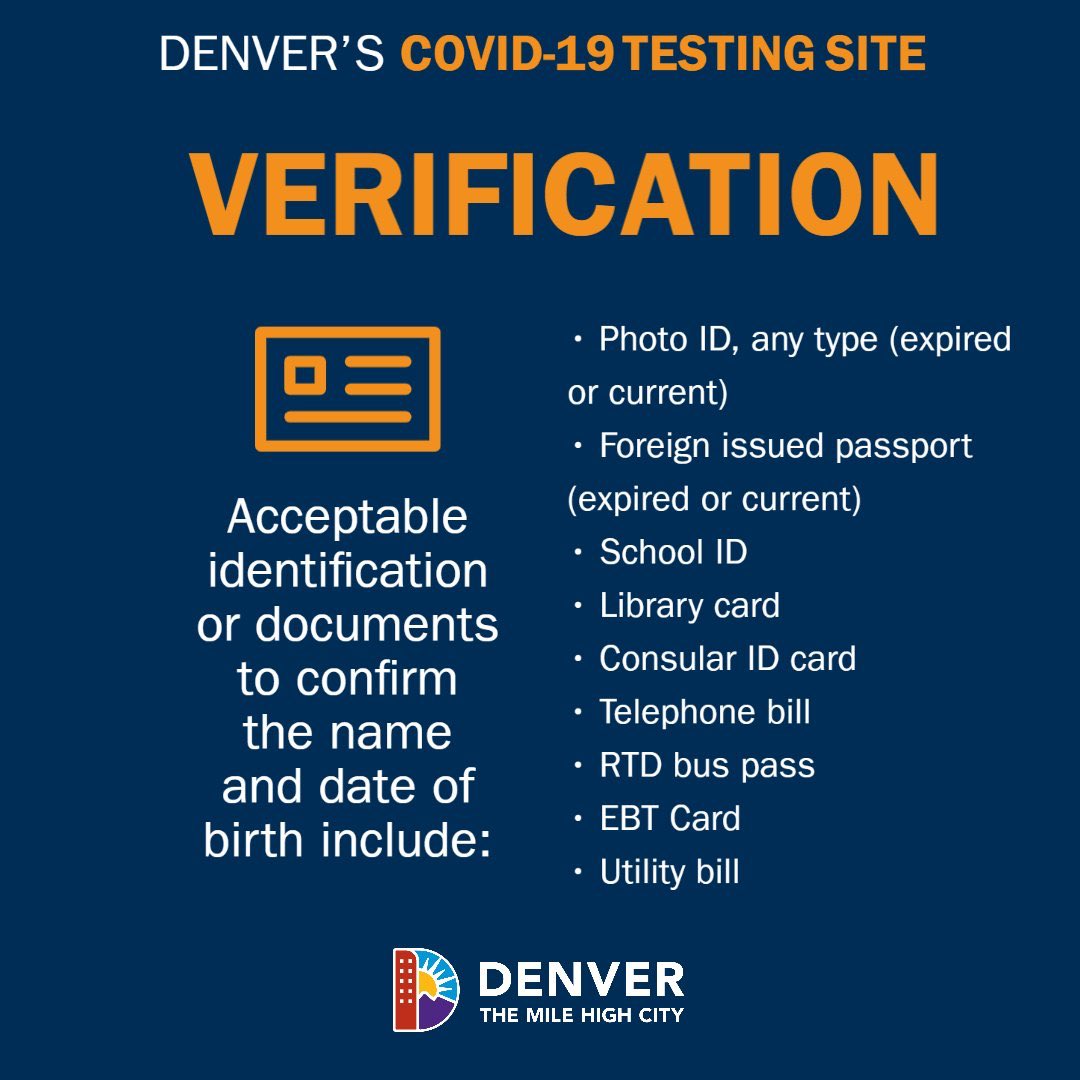 MayorHancock's tweet image. Hey, Denver. We are still in the middle of a pandemic and we want to protect our resident’s health.  We’d like to invite everyone who has taken part in the demonstrations over this weekend to get a free COVID-19 test at our Pepsi Center site. denvergov.org/content/denver…