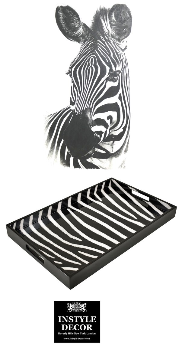 InstyleDecorLA's tweet photo. Trending in Hollywood "Zebra Tray" https://t.co/rPWwKvkS9R #interiordesign #trending #zebra @ASID @ASIDLosAngeles https://t.co/Bn4PQJrT6O