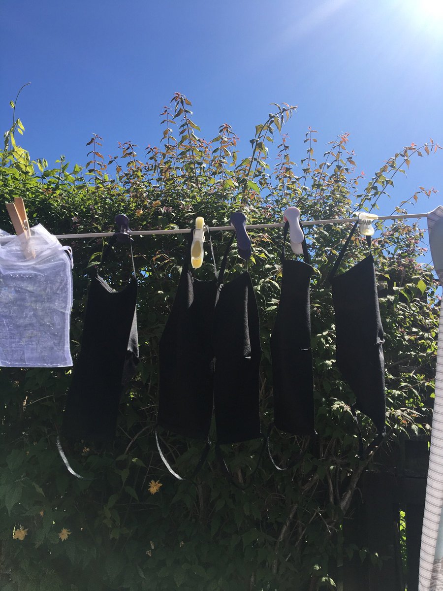 pawsonplastic's tweet photo. Sunshine, family, drinks, a good book while the flowers bloom, the veggies grow & the face masks dry on the line. Much to be thankful for. #thenewnormal #lifeduringlockdown #takeyourlitterhome #pawsonplastic #2minutesofpositivity #lovedogs https://t.co/wSRvB456KO