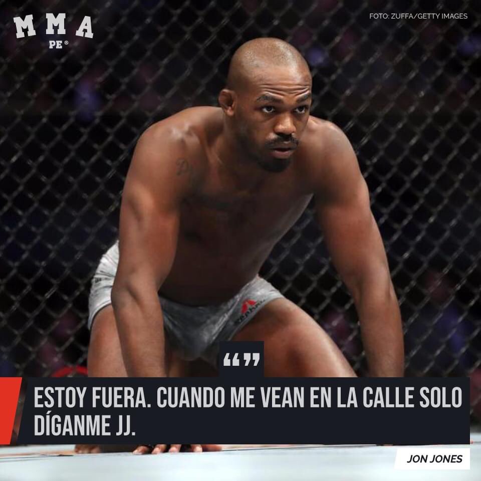 Reyes vs Jan por el título semicompleto. Así está ahora. Realmente no gano nada peleando con cualquiera de ellos. Avísenme si quieren hacer la pelea con Izzy en el 2021. Esperemos que quieran pagar para ese entonces. Jones está fuera. Cuando me vean en la calle solo díganme JJ.