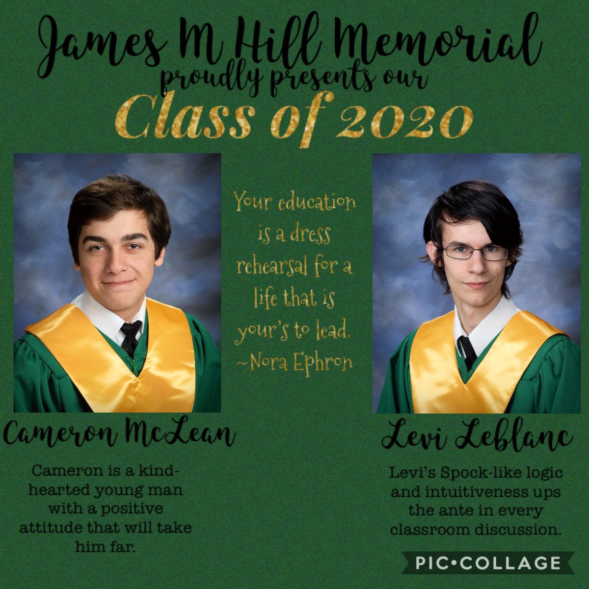 JMH Tommies Class of 2020