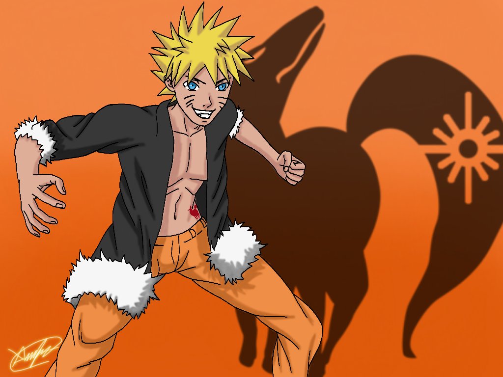 2022_Kazuki's tweet photo. A partir de aquí para el #fanfic El legado de los pecados, la apariencia de nuestros protagonistas cambiará.. el primero #NARUTO quien es heredero de Ban, Zorro de la avaricia.. #NanatsuNoTaizai #fanart #QHPS https://t.co/1ZbYZ1g6Qu