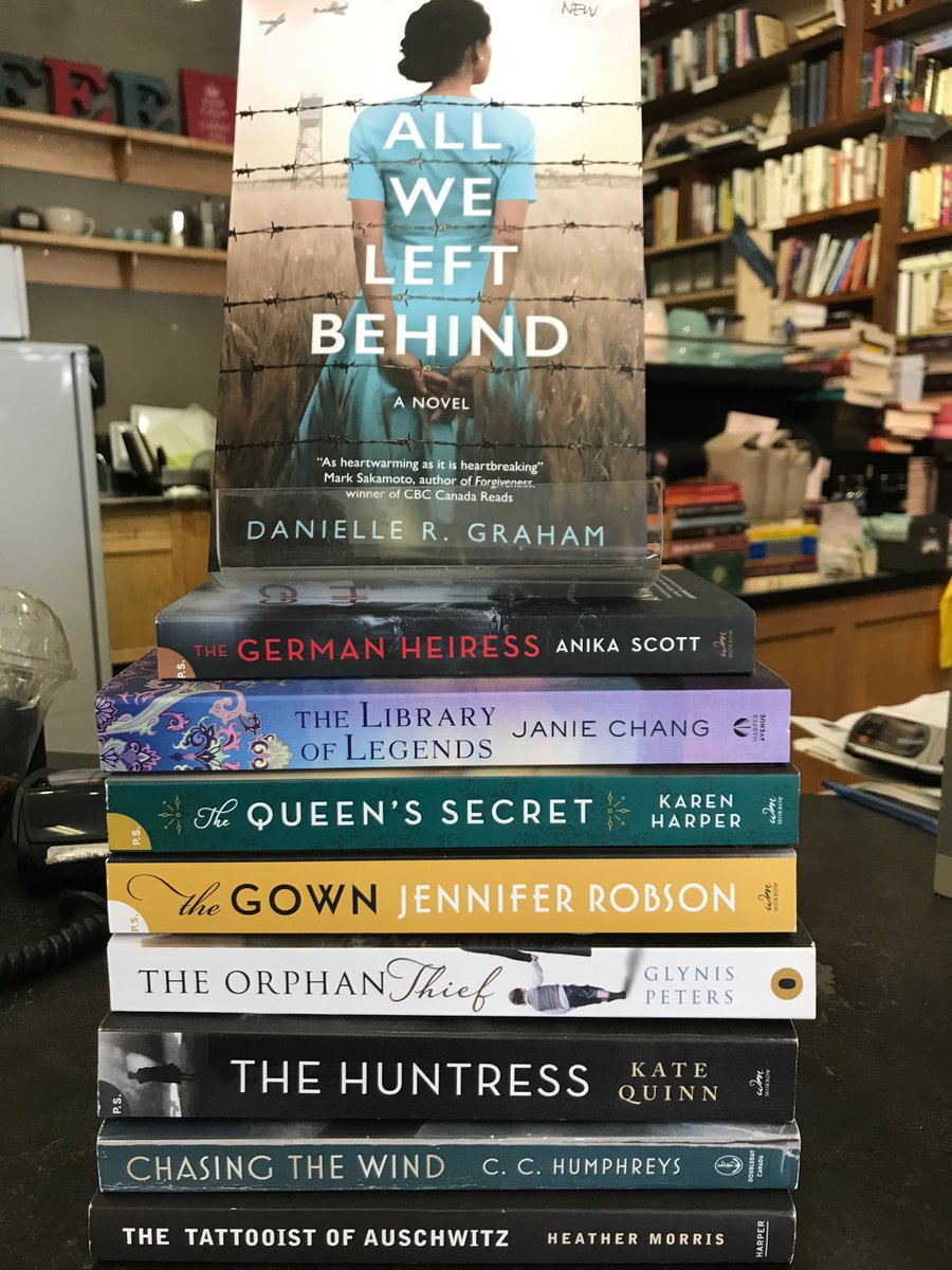 Fans of Historical fiction will adore this pile of excellent reads! 
Especially books by @drgrahambooks and <a href="/Tara_Moss/">Tara Rae Moss</a>   (missing from photo).

#books
#HistoricalFiction