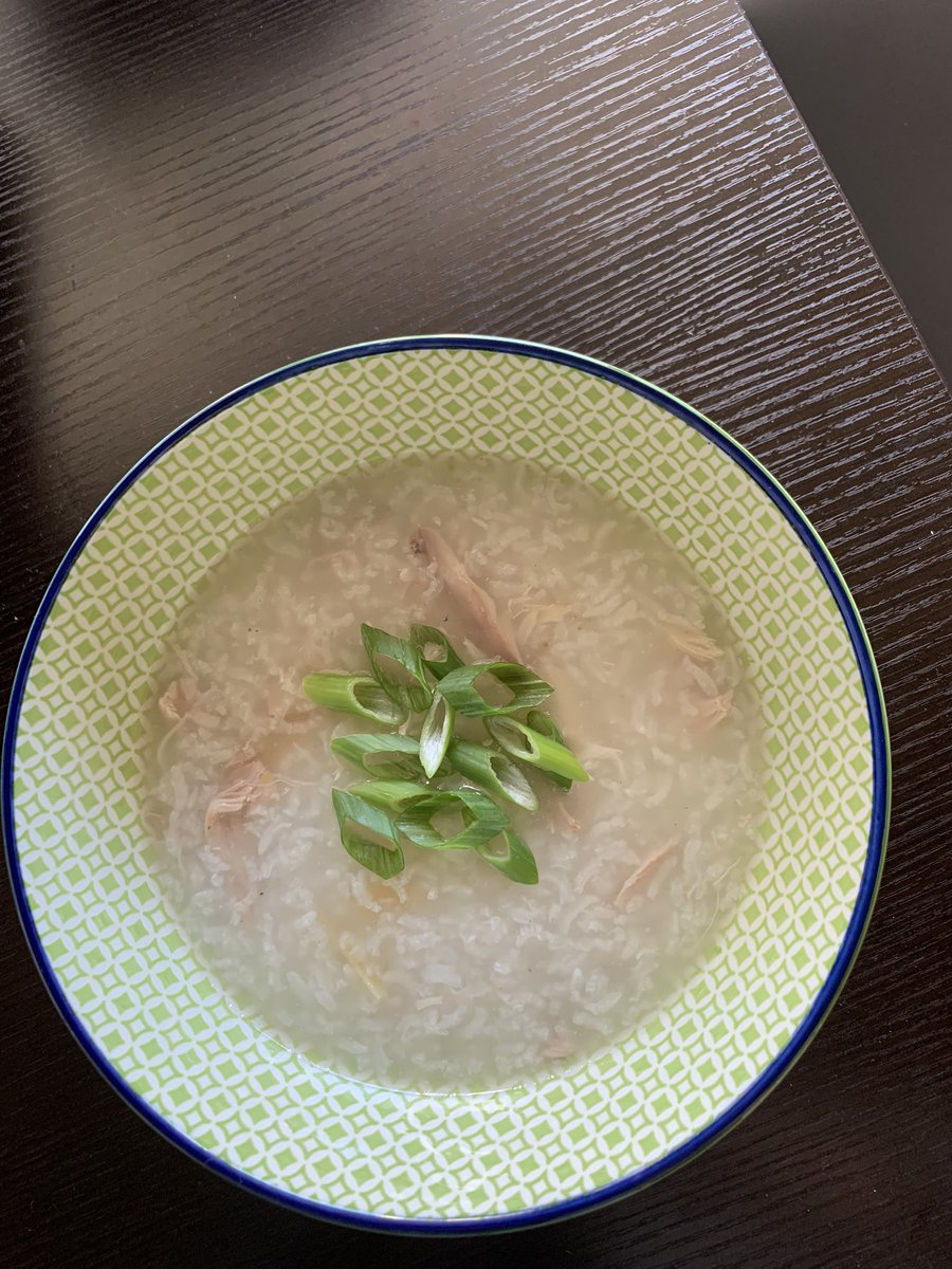 shutterbunny09's tweet photo. #homemade #instantpot chicken and ginger congee #cookingskillz #foodie #homecook #homecooking #cooking https://t.co/yAadw4LY5k