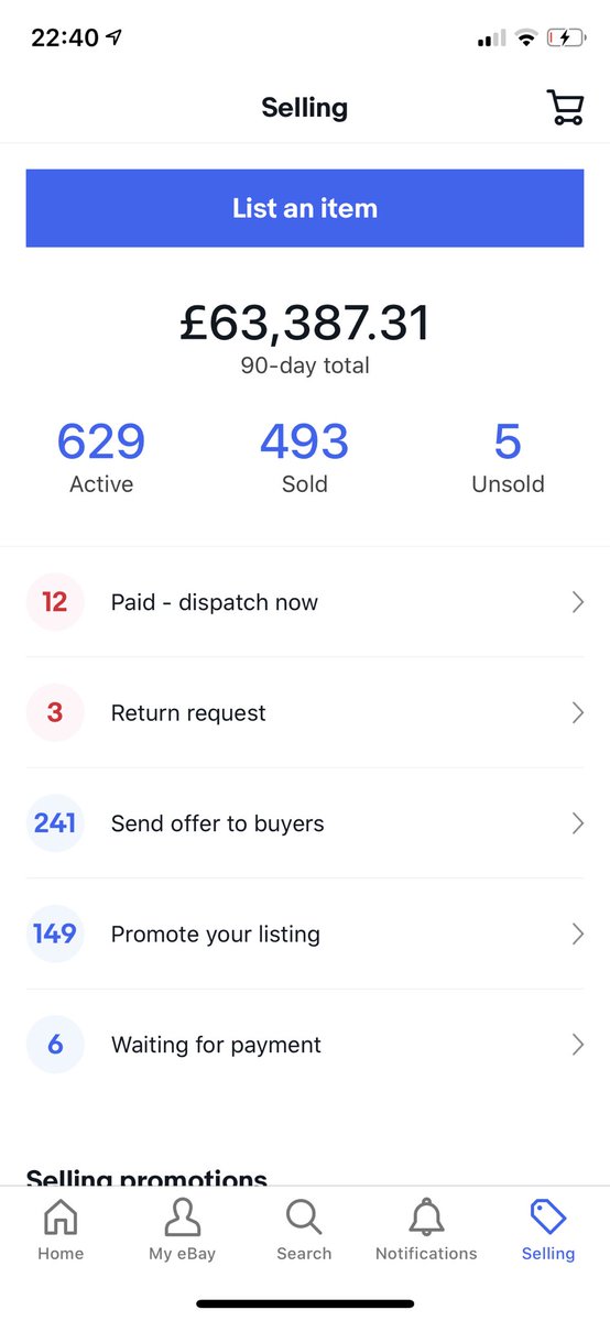 EcomScott's tweet image. Spent this evening going through May’s finances and working out my results for the month.

Sales for May on eBay = £22,387💰

Hitting consistent 20k months, something I never thought was possible when I started years ago!

Next step...

30k months🚀🔥