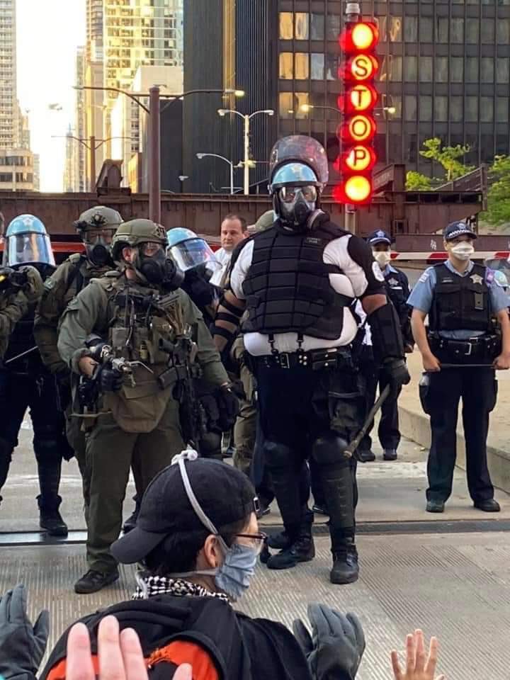 Final boss riot cop