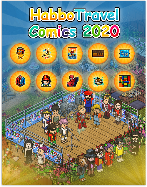 HabboTra's tweet photo. Che l'HabboTravel Comics 2020 abbia inizio! Visita https://t.co/cGOJ3Hf5RP per maggiori info su cosa ti aspetterà questa settimana! https://t.co/IgXA44C1d9 #HTComics2020 https://t.co/z91jdLarsn