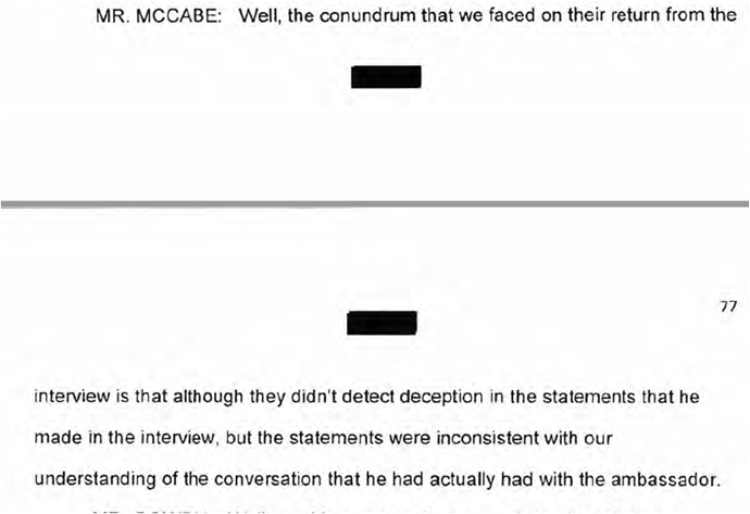 3/ Gowdy does not appear to have known that Flynn had been named as Crossfire Hurricane target. Now watch pea as McCabe answers: he said that Flynn's statements were inconsistent with their understanding of actual conversation. But didn't answer Gowdy's question.
