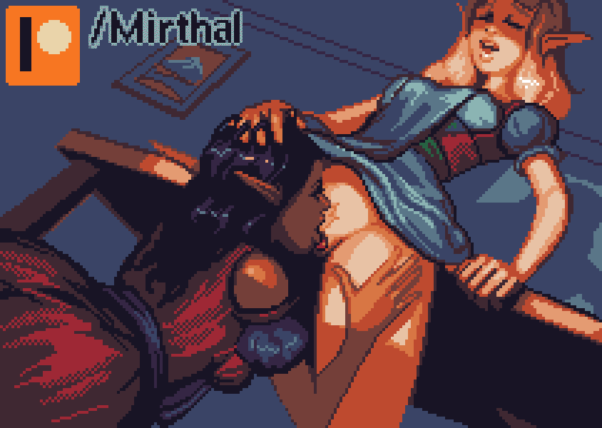 MirthalGames's tweet photo. A small session of kitchen fun between our favorite Halfing+Elf combo done by our talented artist @walnusstinte 

Full Gallery here: https://t.co/T3kMadcHjm
Game here (It's free): https://t.co/QaG5YjfHJ7 https://t.co/6RgF6KkGsx