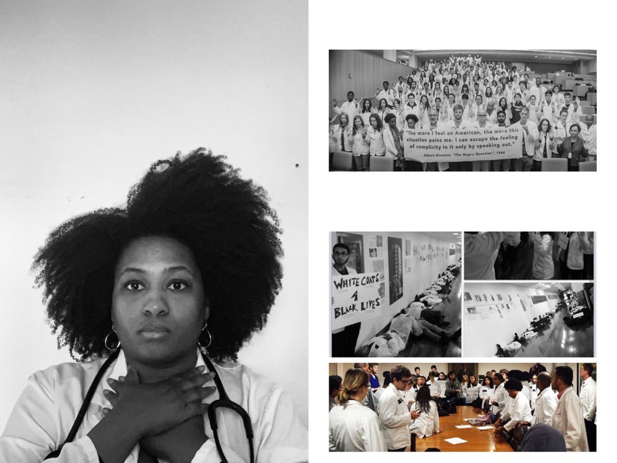 NatRamMDPhD's tweet photo. Black lives matter. Our dignity matters. Our constitutional rights matter. Our health matters.
& All black people, not qualified by income or education or gender. We must address & tackle racism as a major public health issue. #2020vs2014
#WC4BL #SNMAspeaks #GeorgeFloyd https://t.co/NB98xBEvNy