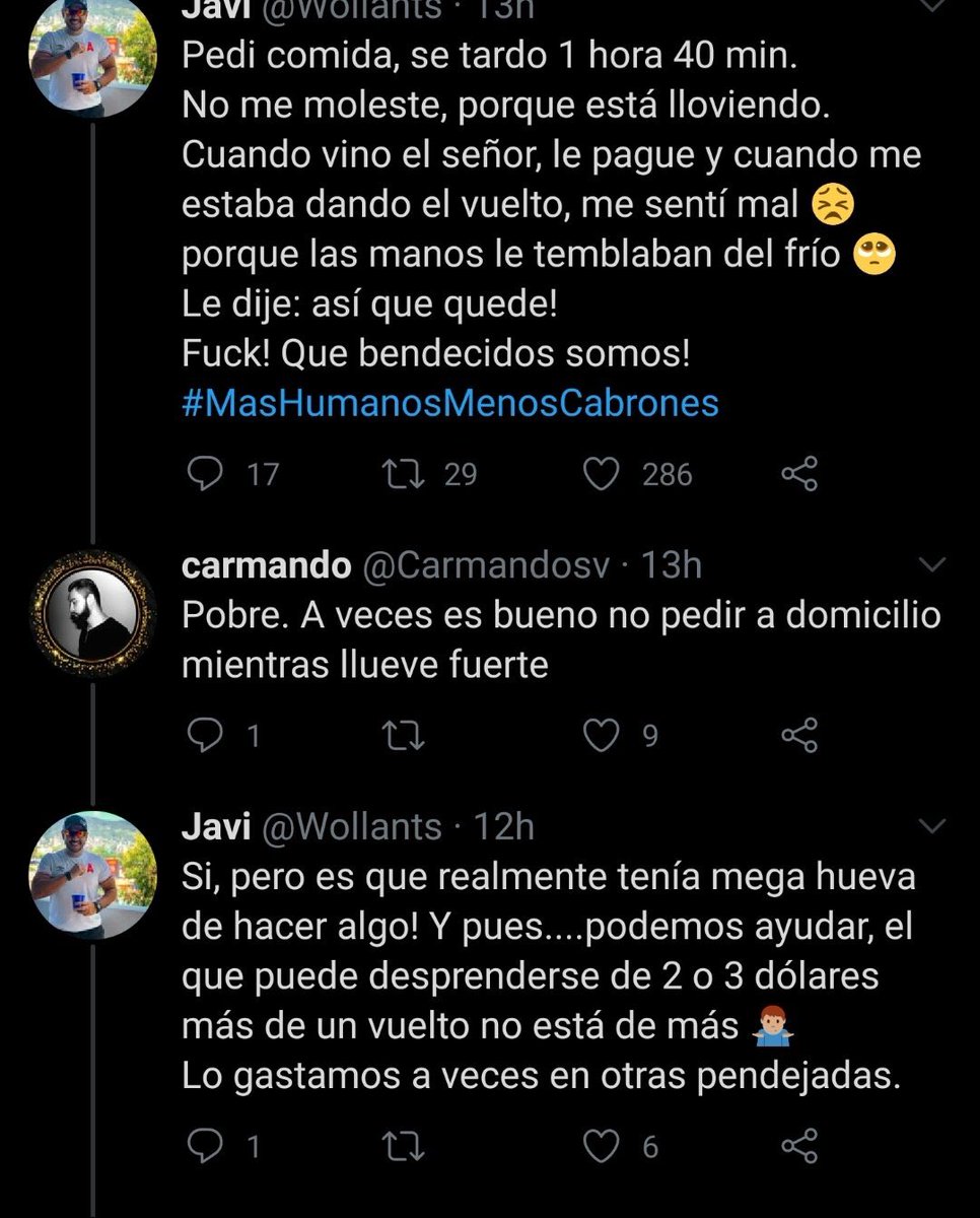 Lo más estupido que he leído hoy, me da vergüenza este tipo de gente, como que 💩 tienen en la cabeza. 

No arriesguen la vida de alguien solo porque tienen “hueva” de cocinar. 🤦🏻‍♂️