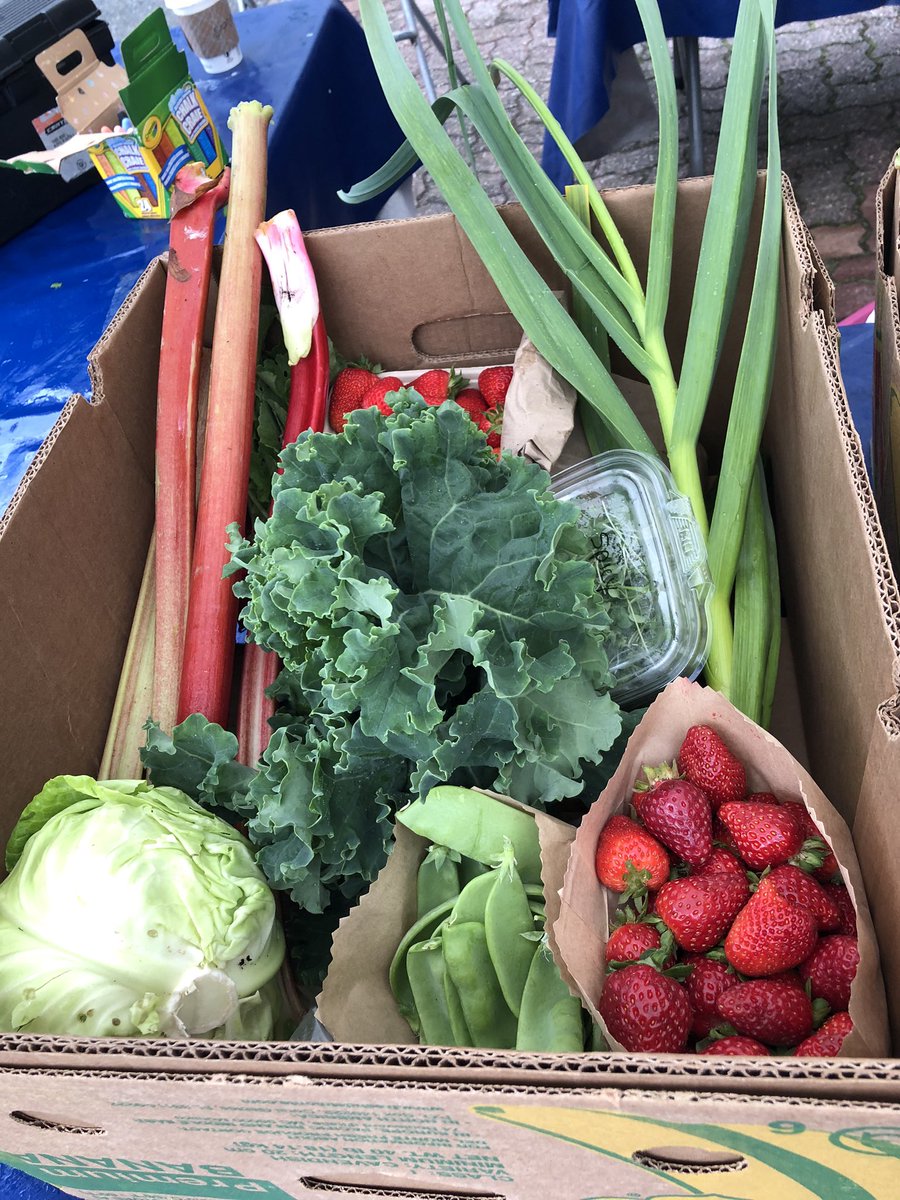 First produces boxes went out today - Box 1 $35 , Box 2 $50. Happy customers. Thank you. <a href="/EatDrinkBuyBC/">BuyBC</a> <a href="/IAFBC/">IAF</a> <a href="/BCFarmersMarket/">BC Farmers' Markets</a>