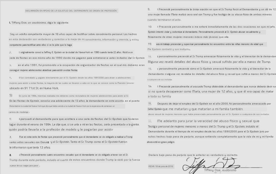 nobodygmzr's tweet photo. TODO LOS CASOS DE DONALD TRUMP ESTÁN TRADUCIDOS. POR FAVOR COMPARTE CUANTO MÁS PUEDAS, ESTÁN BORRANDO LA INFORMACIÓN #anonymus #Trump https://t.co/B2s60qVgpQ
