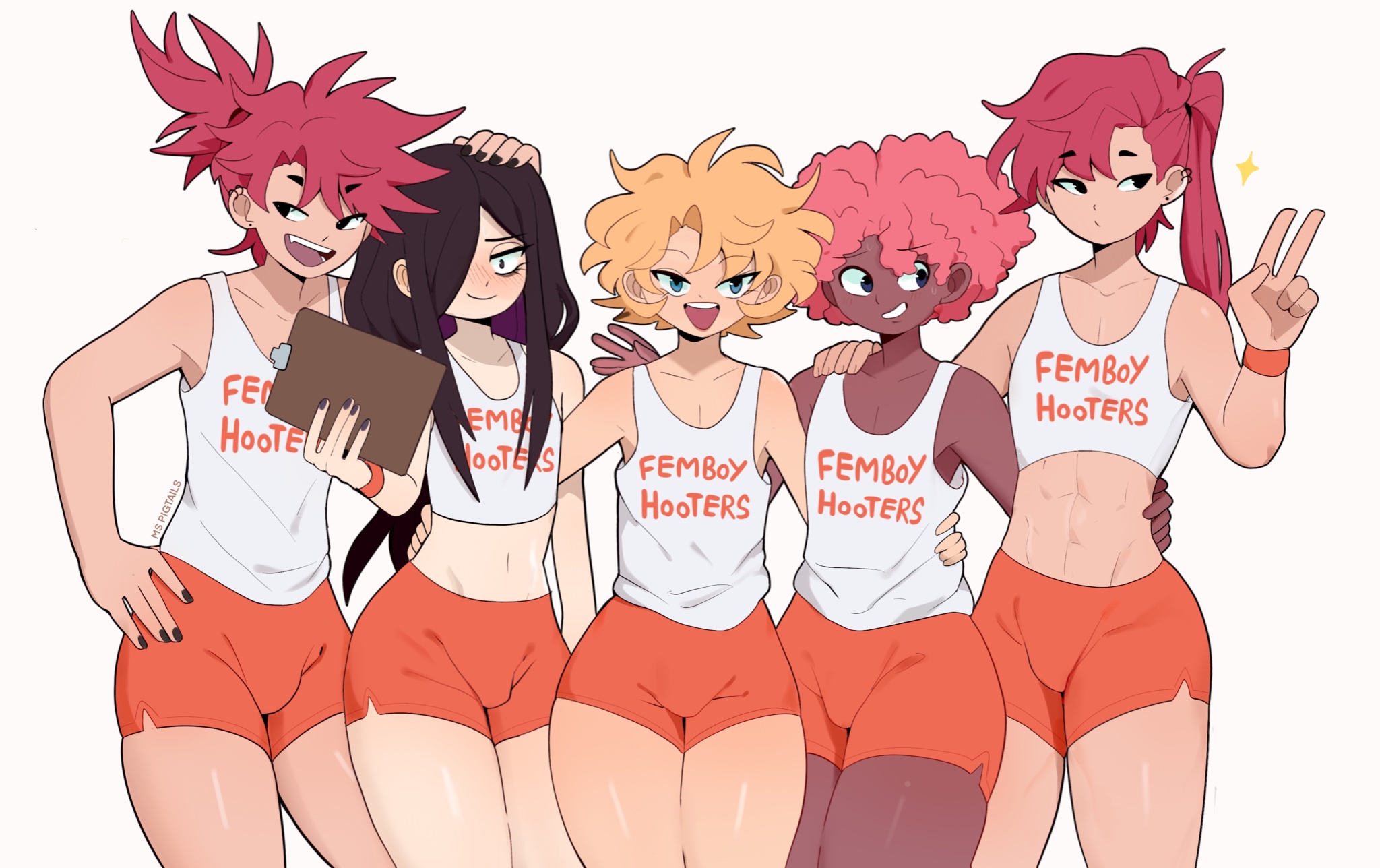 Welcome to the femboy hooters. 
