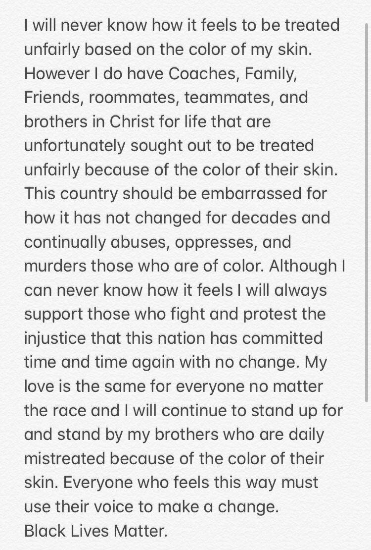 Black Lives Matter.