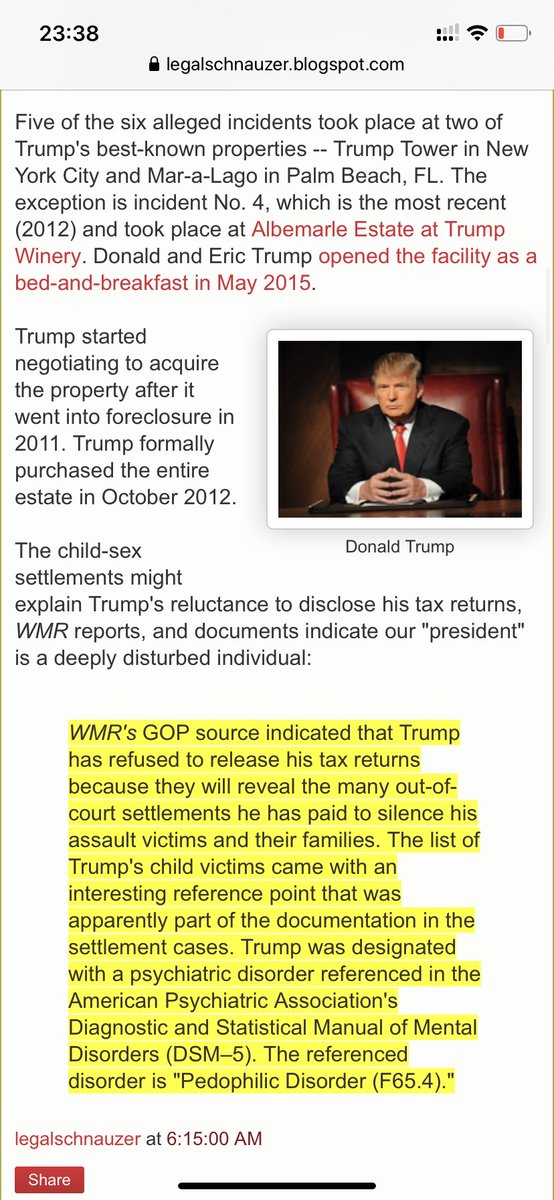 #Anonymous Try my best to find the original article that points out Trump has paid 30million to solve his child-sex complaint since 1989