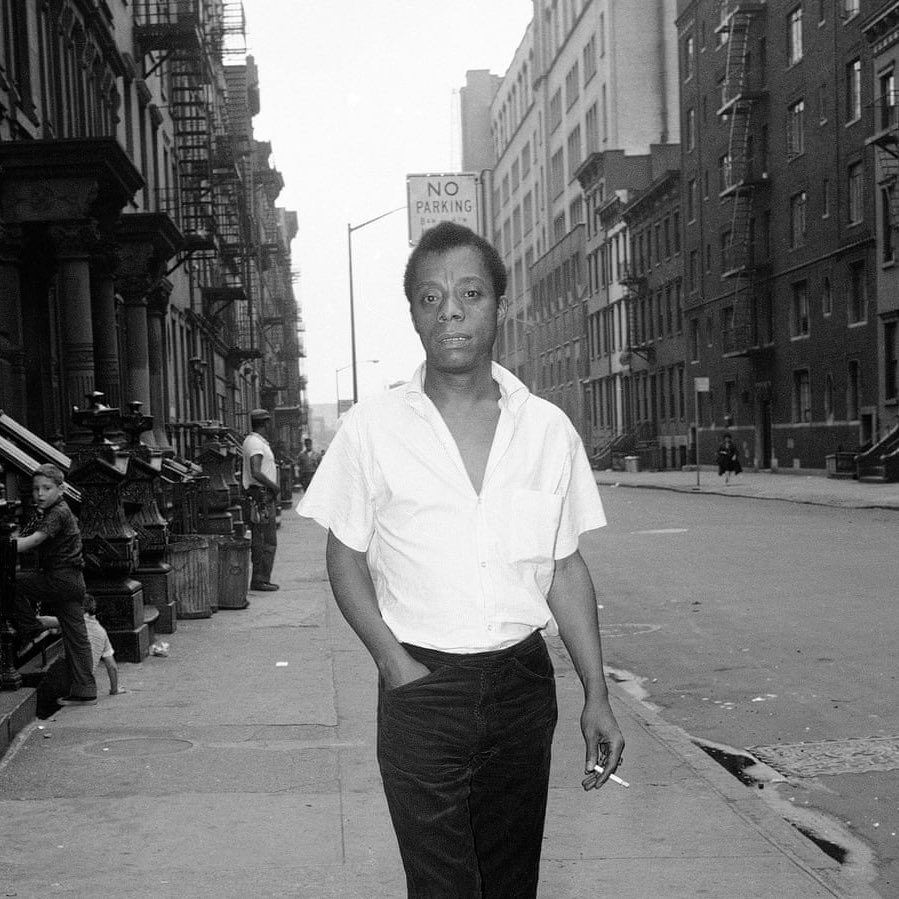 james baldwin was an openly gay man, an essayist, novelist, poet and social justice advocate. his essays explored racial, sexual and class distinctions. you might now him from his book “if beale street could talk” who was adapted into a movie.
